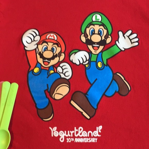Yogurtland Mario Brothers Mario and Luigi 10th Ann - Picture 3 of 8
